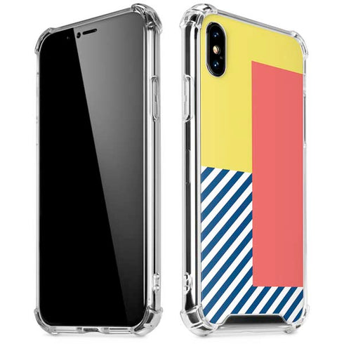 Color Blocks iPhone XS Max Clear Case